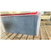 Image 8 : 7 BINS OF FRAMES-COULD BE USED FOR PHOTOS OR TABLE IDENTIFICATION