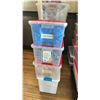 Image 2 : VERY LARGE INVENTORY OF BANQUET TABLE CLOTHS AND RUNNERS FOR SPECIAL EVENTS. APPROX 46 BINS
