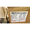 Image 2 : NEW IN BOX RET-RETRACTABLE HEAT LAMP WITH BULB MODEL 389-B