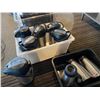 Image 1 : ASST COFFEE SERVICE DISPENSERS. APPROX 6 WITH PUMPS AND 3 FREE POUR