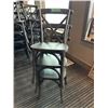 Image 2 : GROUP LOT OF CHAIRS - SOME SCRATCHED, SOME MISSING SCREWS & SEVERAL FOR PARTS