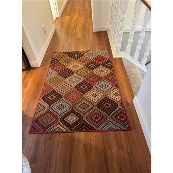 Area carpet 59" x 39 1/2"