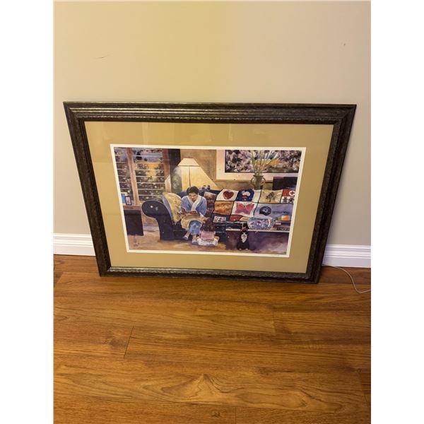 Alex Fong 68/500 artwork 35" x 27"