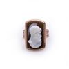 Image 1 : Fine Vintage Hardstone Cameo Ring