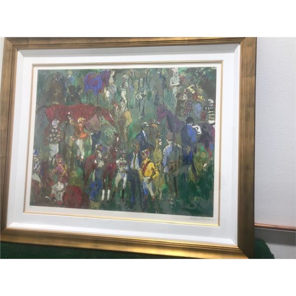 Before The Race by LeRoy Neiman (1921-2012)