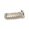 Image 6 : Rolex Ladies Sapphire Quickset 2Tone 18K Diamond Datejust With Rolex Box