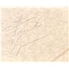 Image 1 : Frankie Lymon Autographed Page