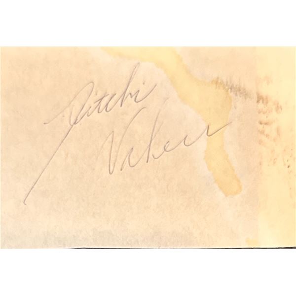 Ritchie Valens Cut Autograph