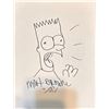 Image 1 : Matt Groening Bart Autographed Sketch