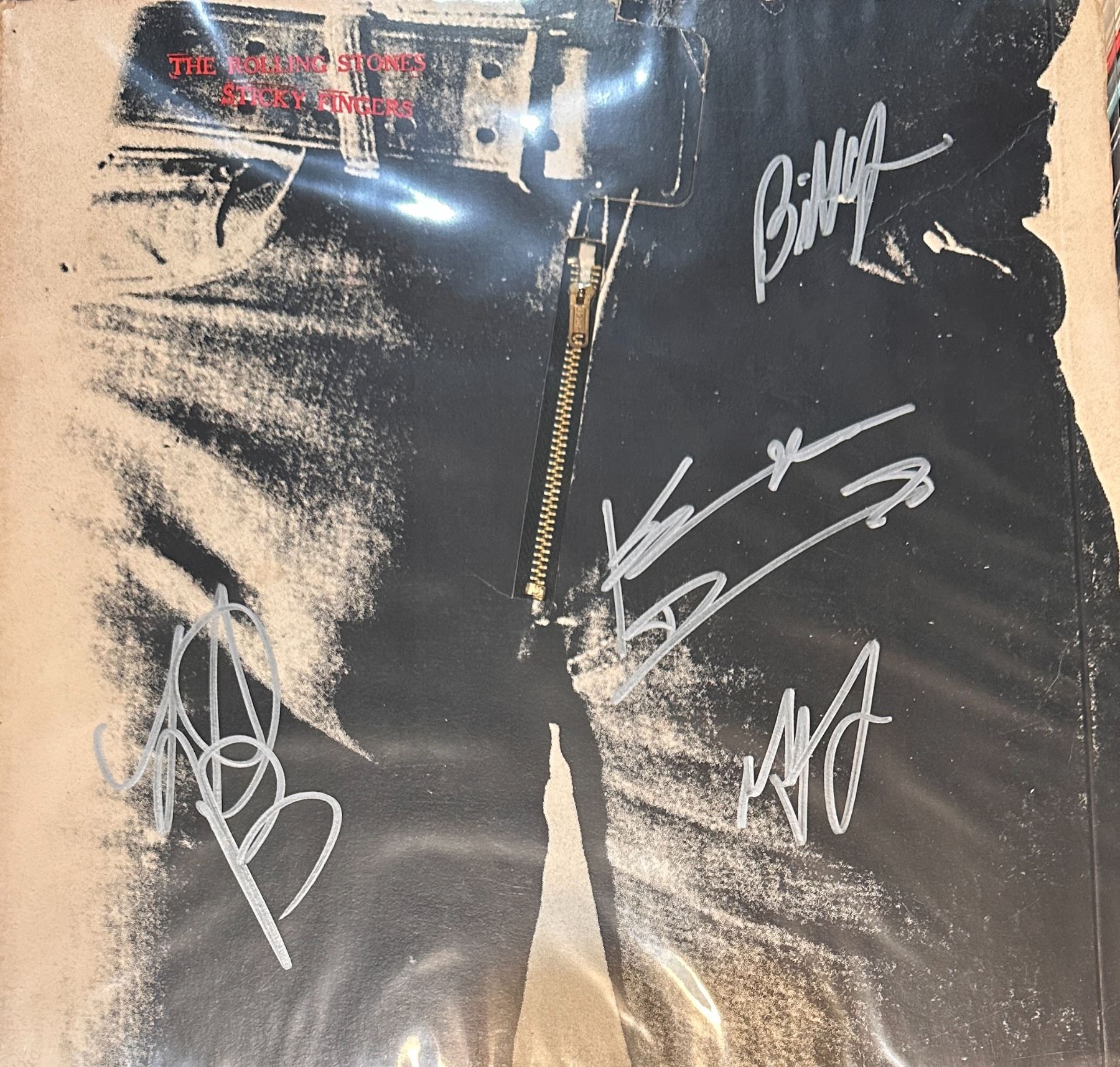 The Rolling Stones Autographed Album