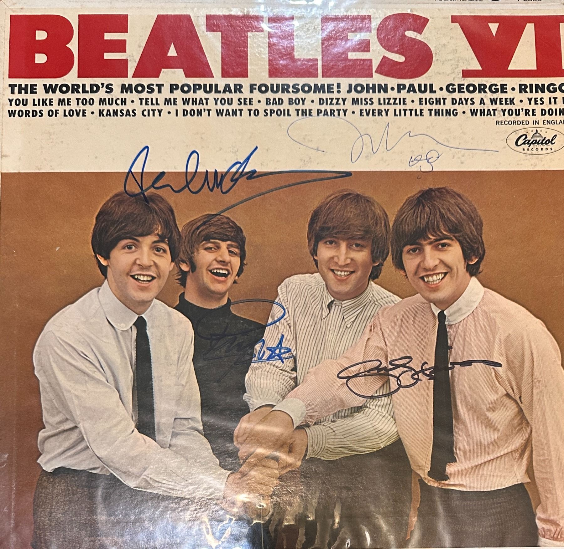 The Beatles Autographed Album