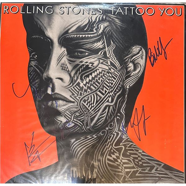 The Rolling Stones Autographed Album