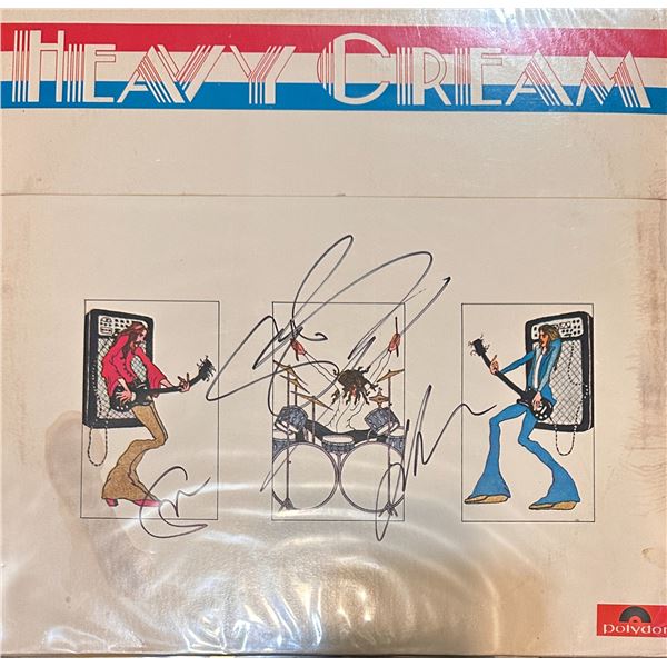 Cream Autographed ALBUM