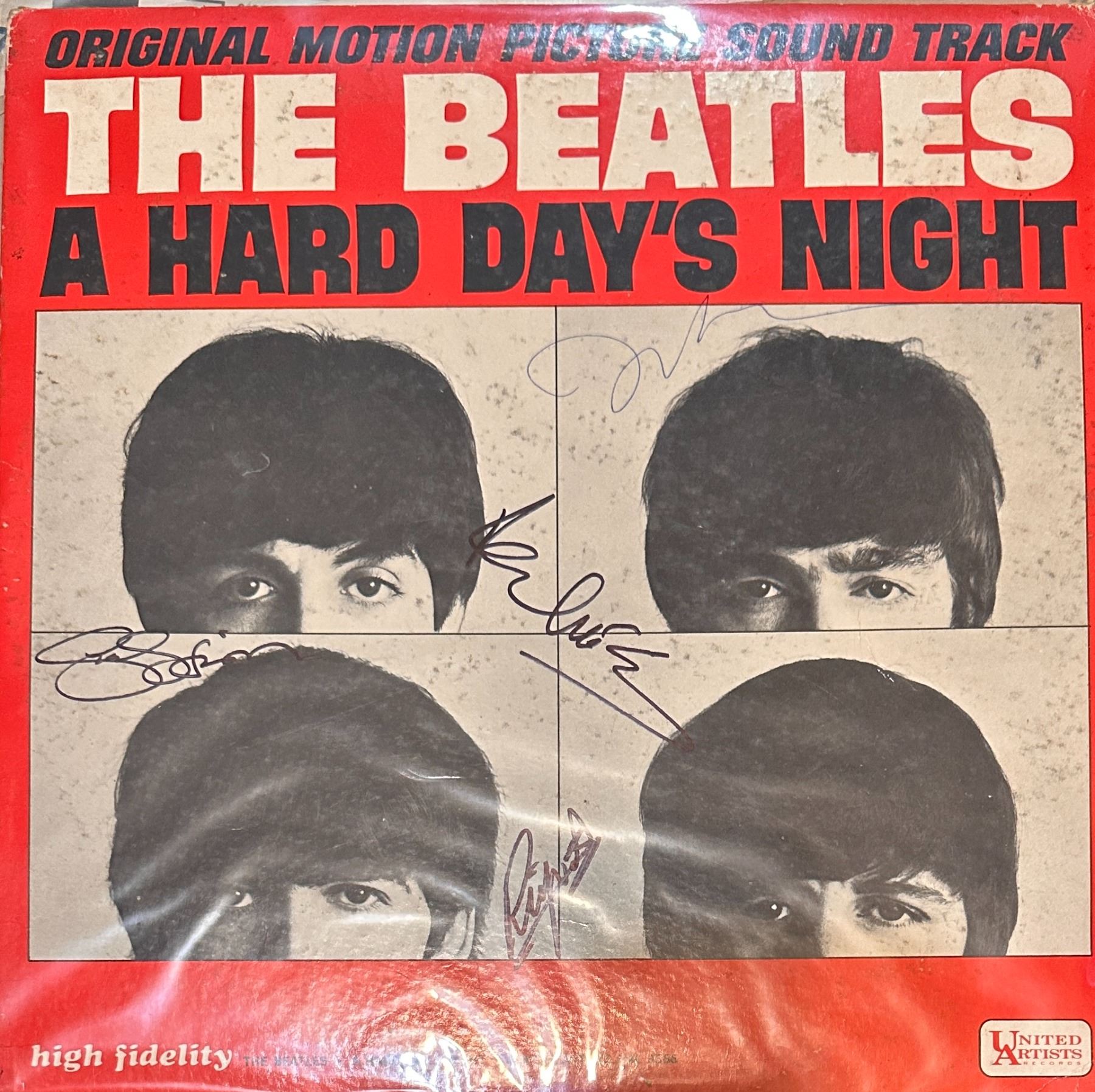 The Beatles Autographed Album