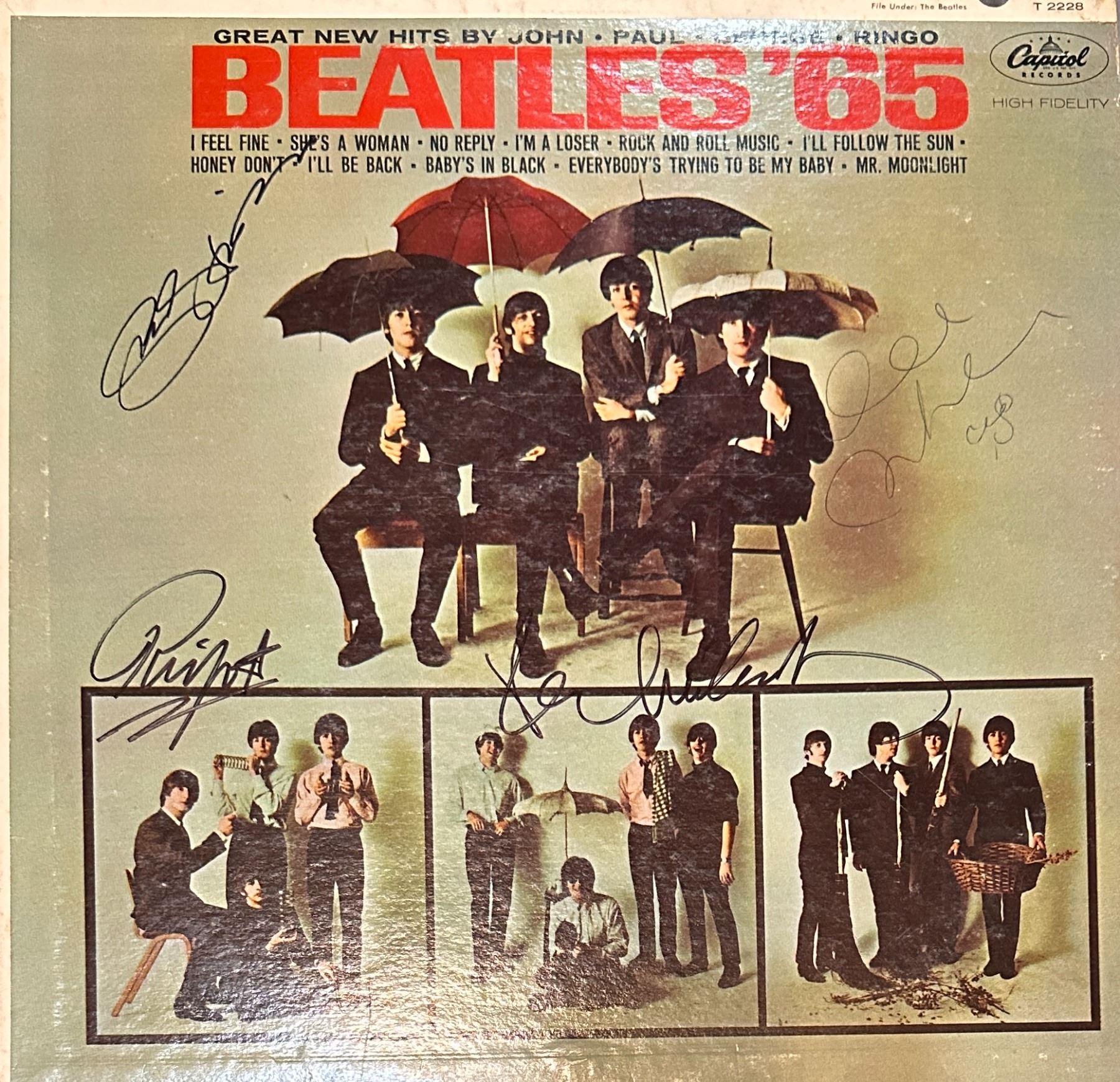 The Beatles Autographed Album