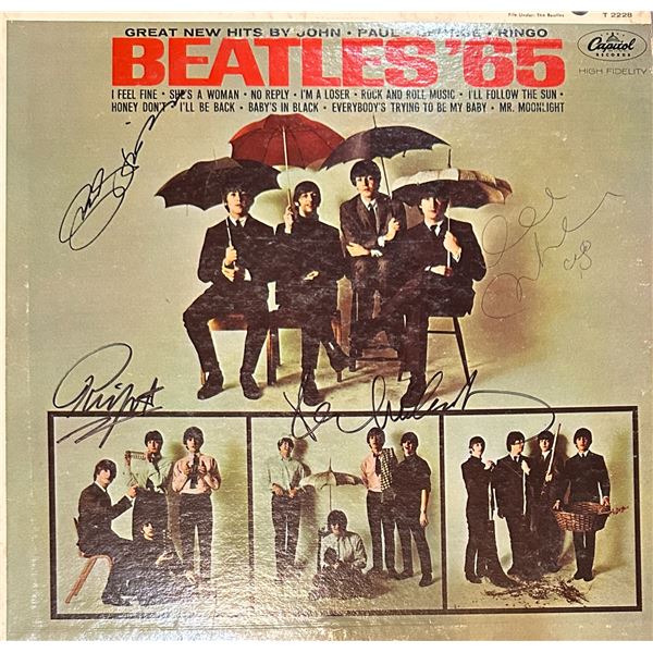 The Beatles Autographed Album