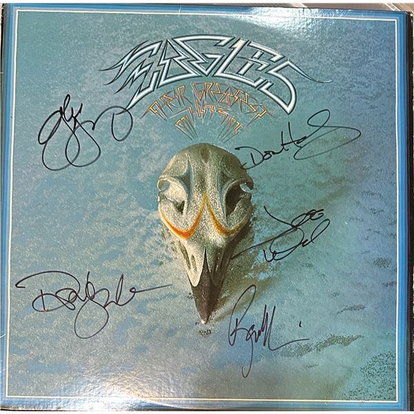 The Eagles Autographed Album