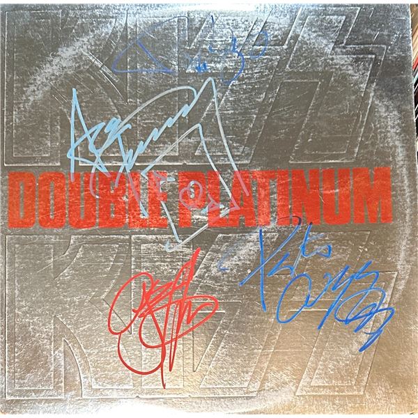 Kiss Autographed Album All 4