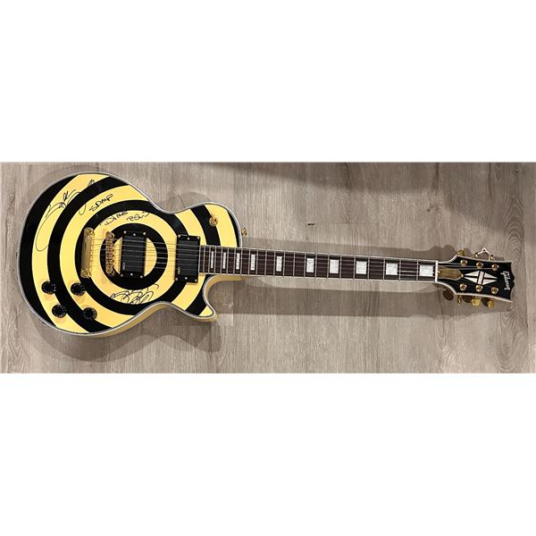 OZZY & ZAKK WYLDE Autographed Custom Gibson Les Paul1