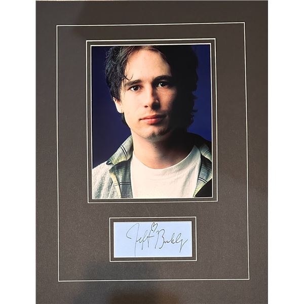 Jeff Buckely Autographed Display