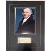Image 1 : John Adams Autographed Display