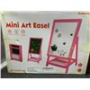 Image 1 : Mini Art Easel with Dry Erase wooden easel