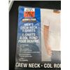 Image 2 : Kirkland Men's Crew Neck T-Shirts 4pk (XXL)