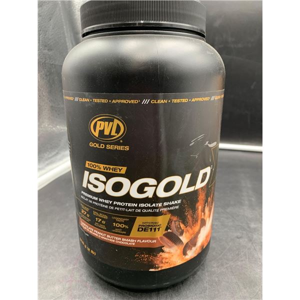 PVL Isogold Premium Whey Protein-chocolate peanut butter smash flavour (2lb)