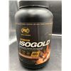 Image 1 : PVL Isogold Premium Whey Protein-chocolate peanut butter smash flavour (2lb)