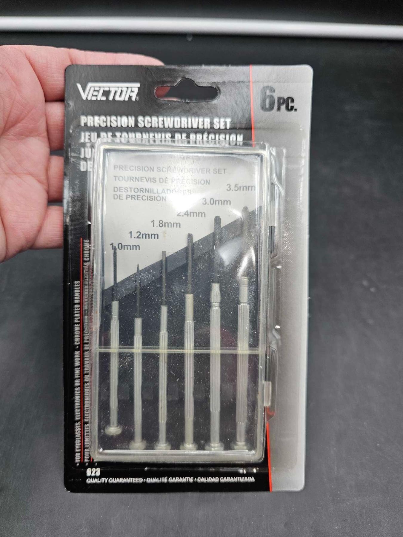 Vector Ras Mini Screwdriver Vector Precision Screwdriver Set 6pc