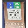 Image 2 : Copper Fit Elite Compression Knee Sleeves (2ct) L/XL