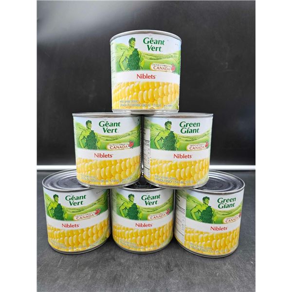 Green Giant Niblets Canned Corn (6 x 341ml)