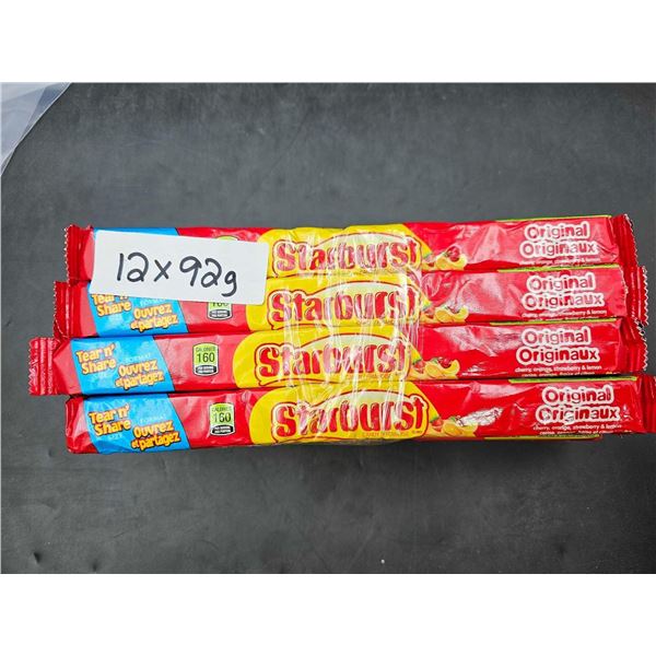 Starburst Original Individually Wrapped Candy (12 x 92g)