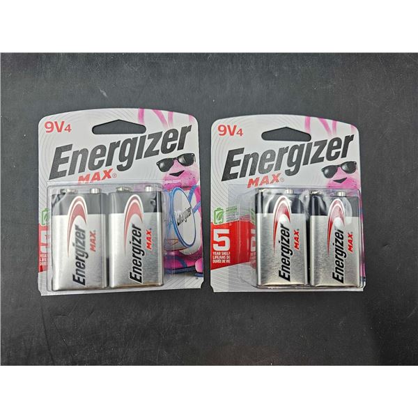 Energizer Max 9V Batteries (2 x 2)