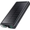 Image 1 : Solar Charger Power Bank 36800mAh, 5 Outputs Portable Charger, Fast Charging USB C Power Bank, IP67
