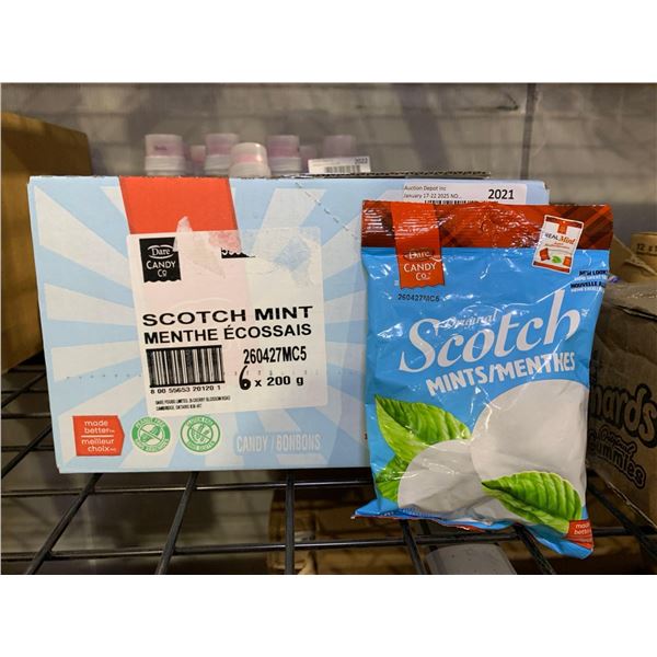 CASE LOT - Dare Scotch Mints Candy 6 x 200g