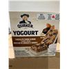 Image 2 : CASE LOT - Quaker Yogurt Chocolate Chunk Almond Granola Bars 12 x 175g