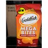 Image 2 : CASE LOT - Pepperidge Farms Goldfish Mega Bites Sharp Cheddar Baked Snack Crackers 12 x 167g