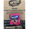 Image 2 : CASE LOT - Nerds Gummy Clusters Treat Size Pouches 300 x 14g
