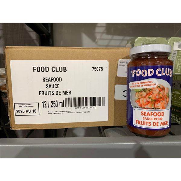 CASE LOT - Food Club Seafood Sauce 12 x 250ml