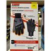 Image 1 : Karbon Heated Sports Gloves (S) with leather palm, thumb & index