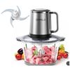 Image 1 : ORFELD Meat Grinder Electric Food Chopper, 2 Speeds Meat Chopper 8 Cup Food Processor New,
