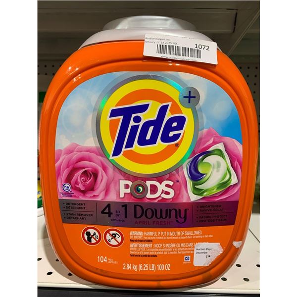 Tide Pods 4-in-1 Downy-April Fresh Laundry Pods (6.25lb)