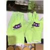 Image 2 : TenActiv Size 9 Hi-Viz Knit 18ga Gloves 30 Pairs