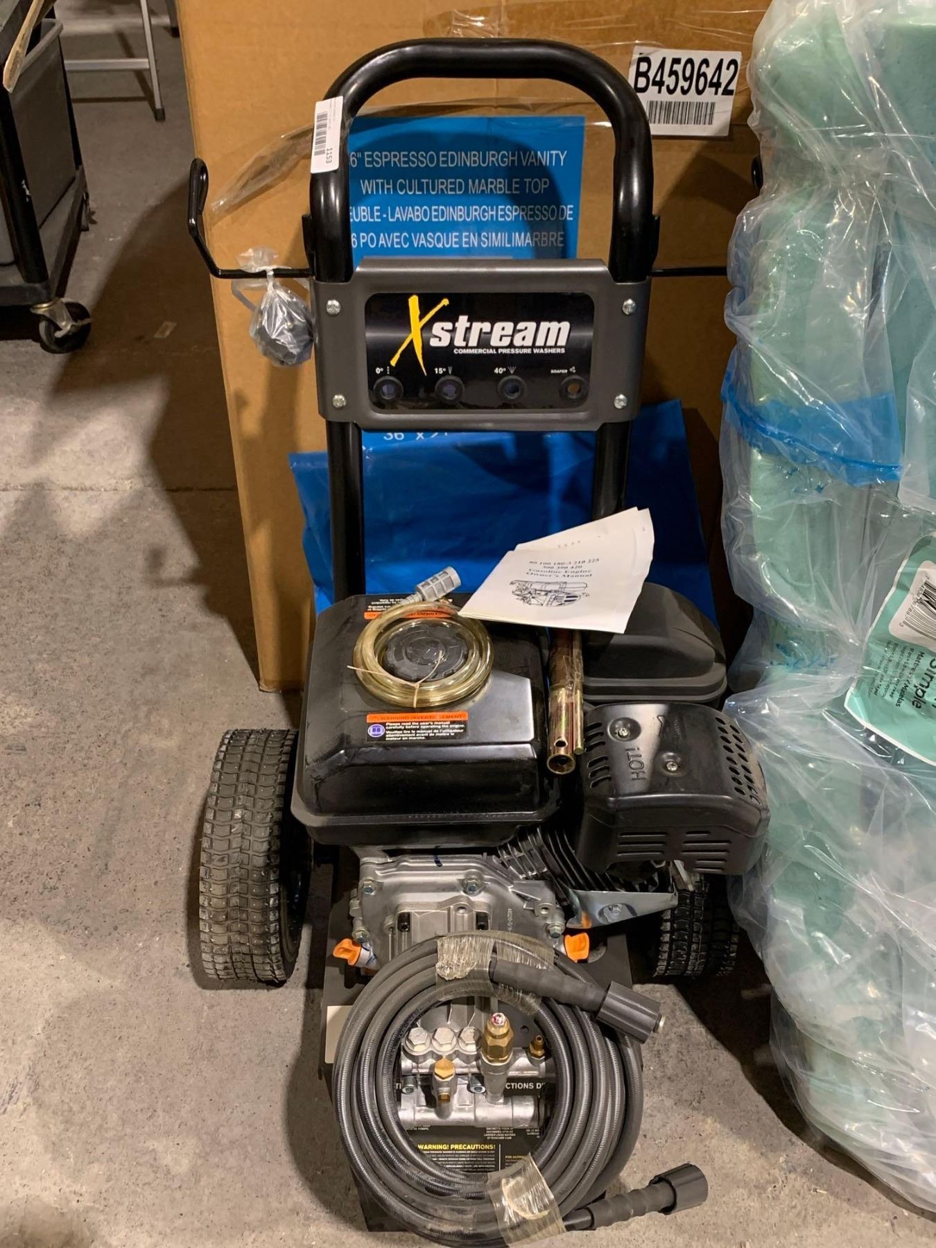 Xstream Model Xstream Gas Commercial Pressure Washer Model X-2560RWA