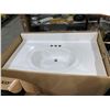 Image 2 : 36" Espresso Edinburgh Vanity With Cultured Marble Top 36"x21"x34.25"