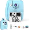 Image 1 : Kids Camera Instant Print Camera - Racazl Instant Camera for Kids, Toddler Video Camera Toy BLUE