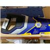 Image 2 : Irwin Marples Blue Armor 15" Universal Handsaw Lot of 2