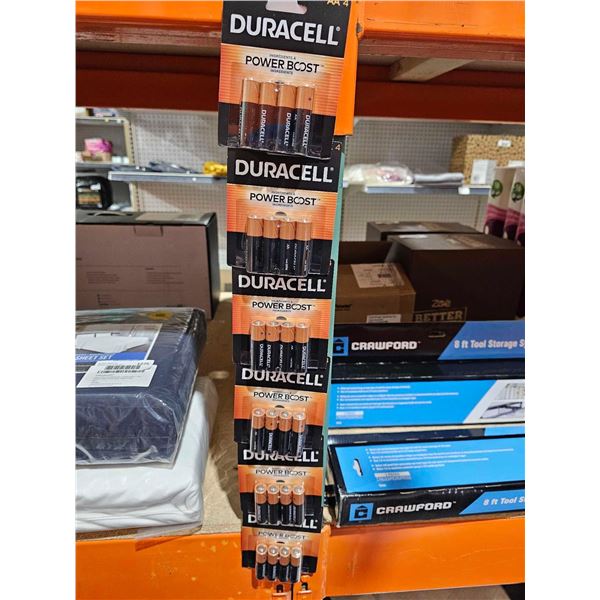 Duracell Batteries (4 x 6)