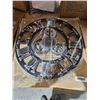 Image 2 : Roman Numeral Wall Decor Clock